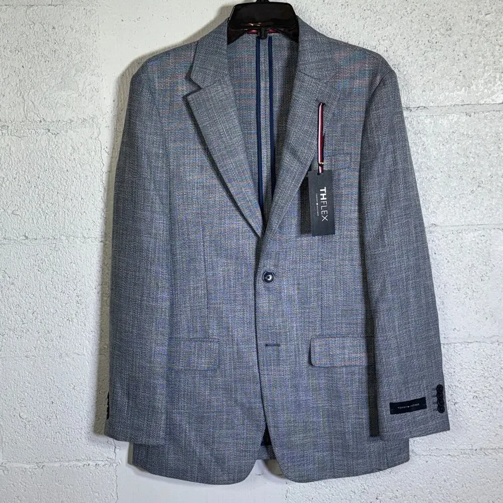 Tommy Hilfiger Men's Modern-Fit Sport Coat - color is Denim 36R $295
